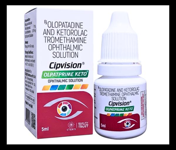 Olopatadine and Ketorolac Tromethamine Ophthalmic 