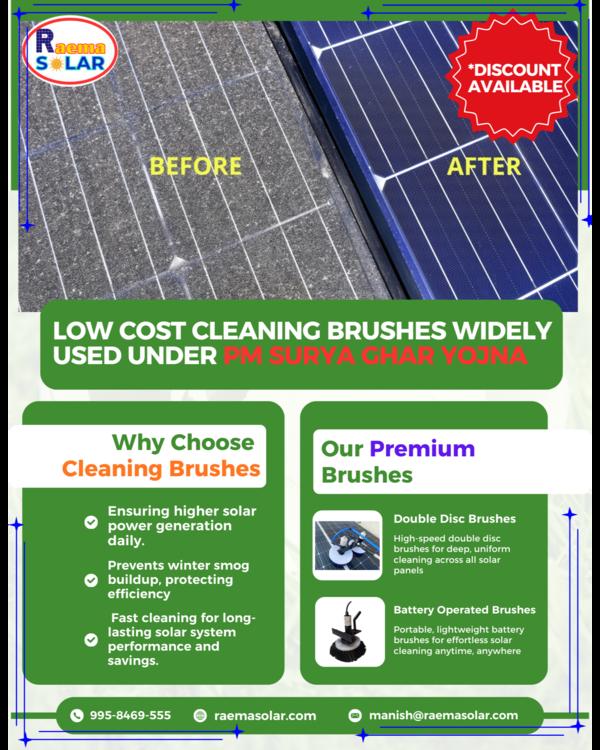 Best Solar Cleaning Brushes in Dharamshala for Max