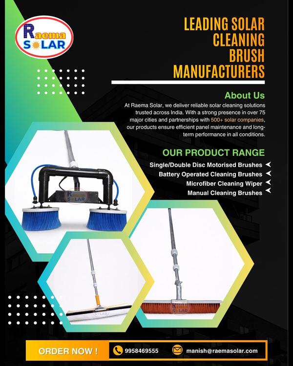 Best Solar Cleaning Brushes in Haridwar for Maximu