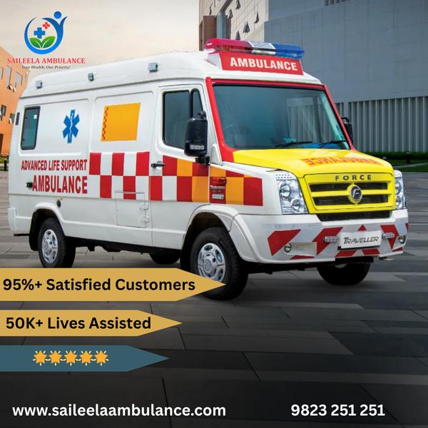 trained medical team ambulance