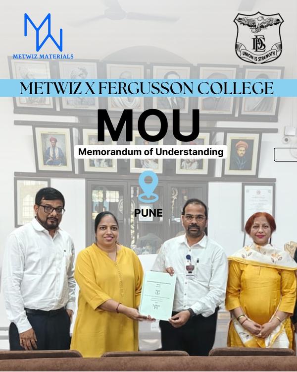 We are delighted to share that Metwiz Materials Pr
