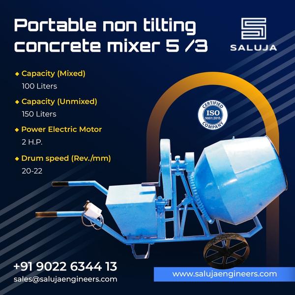 Half Bag Concrete Mixer D