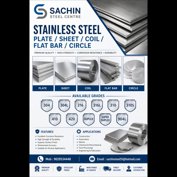 SS 309 Sheets Supplier &