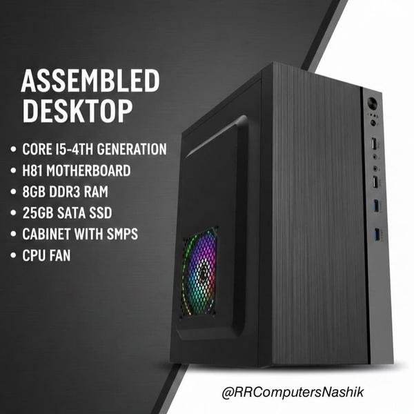 β
Core i5 4th Gen
β
H81 Mother