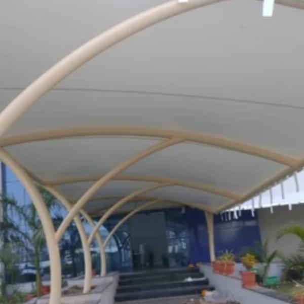 Tensile fabric structures have