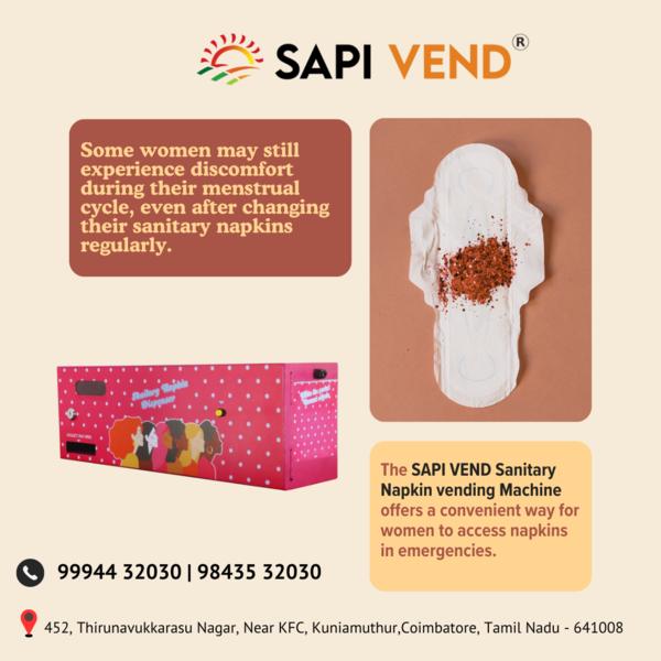 Access to sanitary napkins during emergencies is e