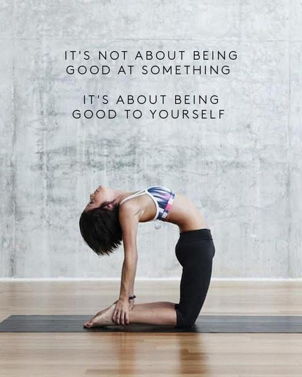IT'S NOT ABOUT BEING GOOD AT S
