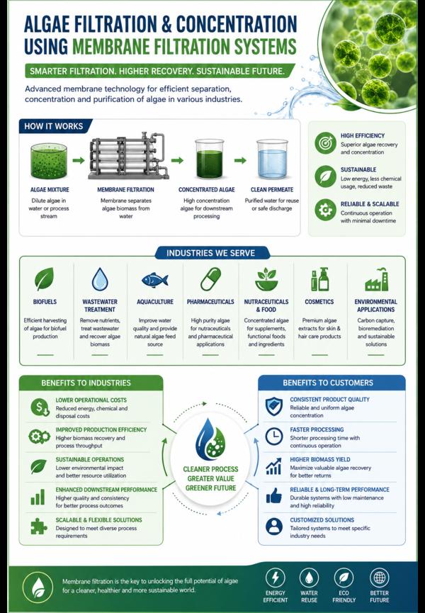 🌱 Transforming Algae Processing with Advanced Membrane Filtration ...