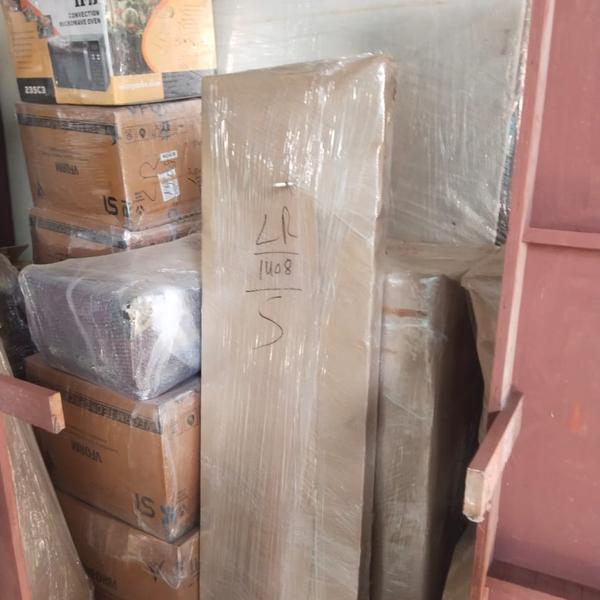 secure household item packing