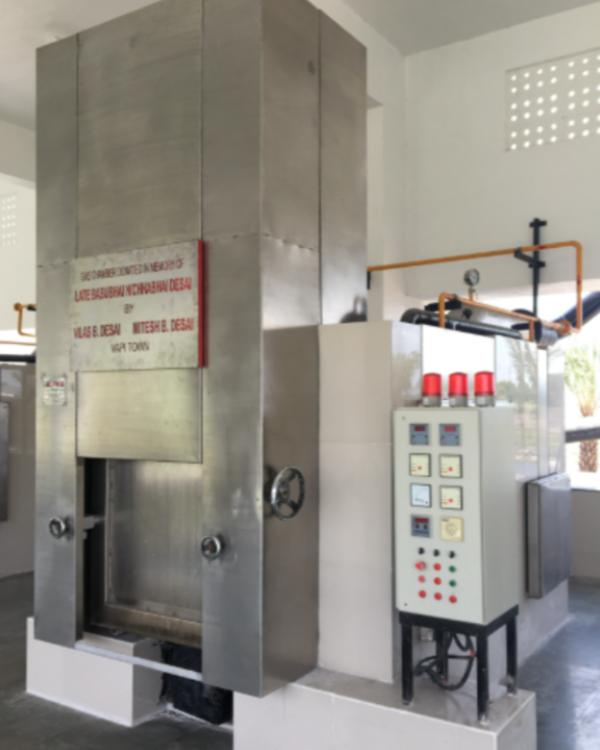 Alpha Equiments manufactures Human Body Cremation 