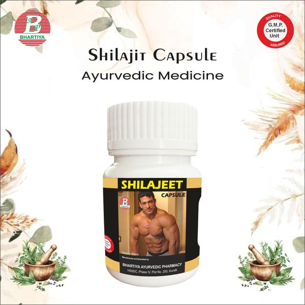 Aurvedic Medicine Shilajit Capsule Manufacture in 