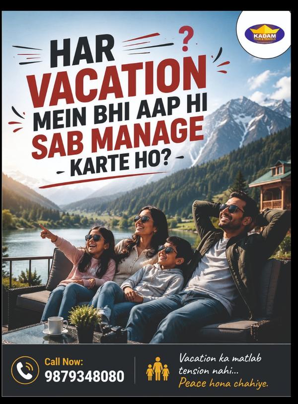 “Vacation Ka Matlab — Sirf Rel