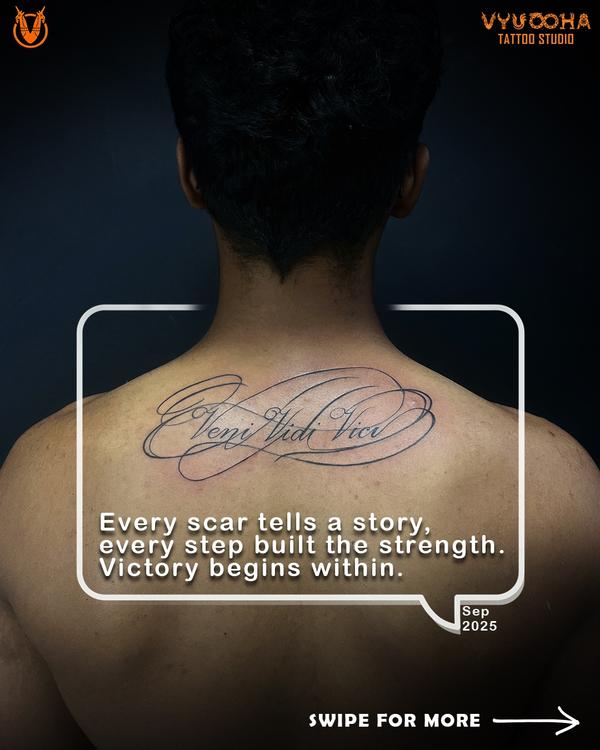 Veni Vidi Vici — A Story Inked