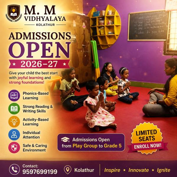 ππ ADMISSIONS OPEN 2026β27 |