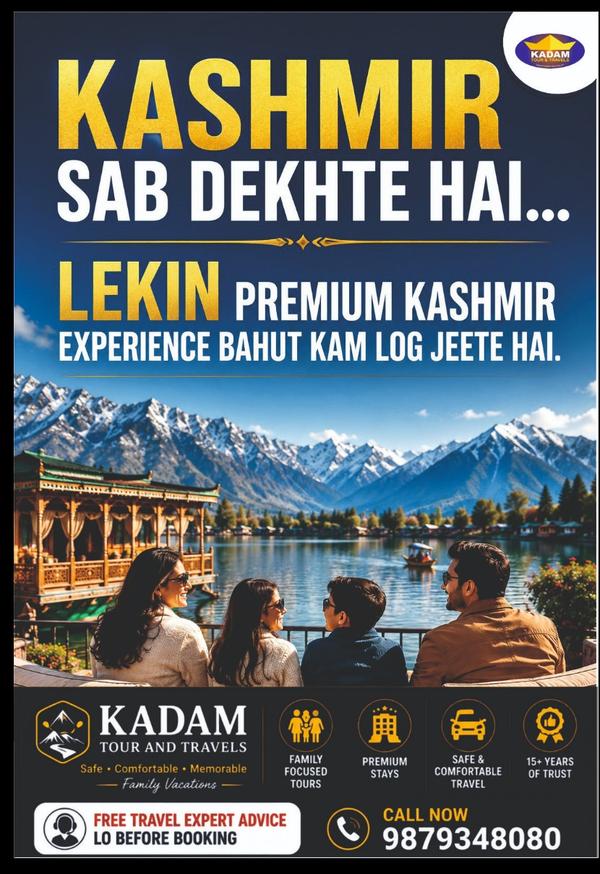 ✅ Premium Kashmir Experience