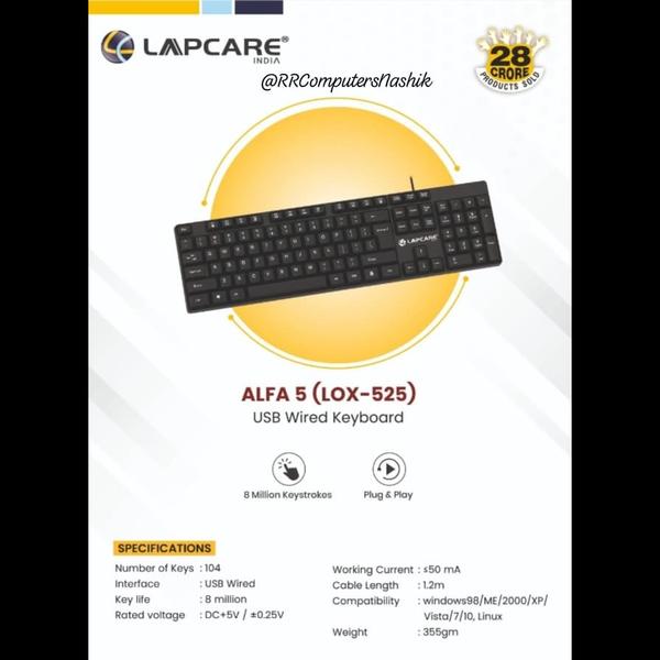 104 keys, plug & play support,