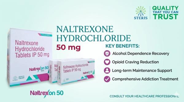 Naltrexone Hydrochloride 50 mg Tablets – Uses, Ben