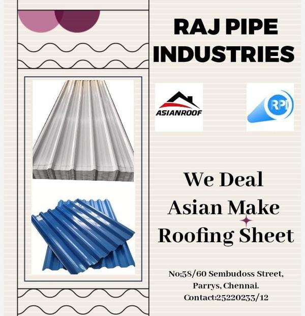 Color Coated Roofing Sheets 0.35mm to 0.6mm thickn