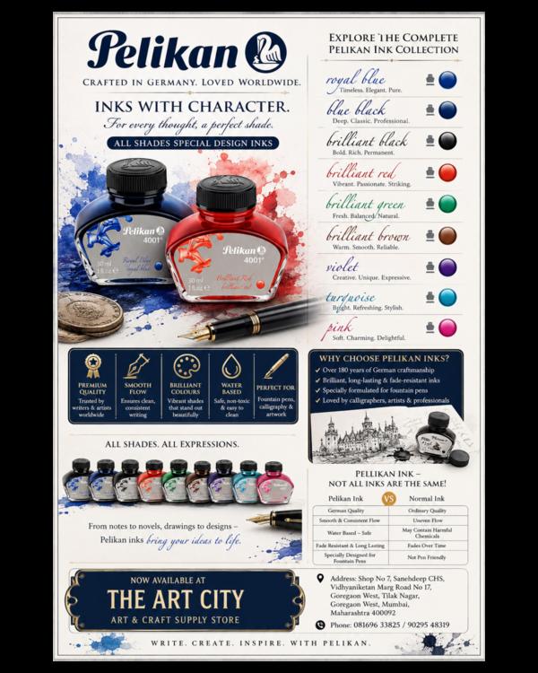 Pelikan Inks – Crafted in Germany. Loved Worldwide