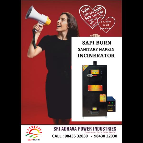 Upgrade your hygiene facilities with SAPI BURN san
