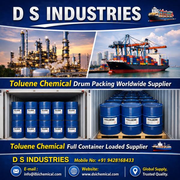 TOLUENE We Leading D S INDUSTRIES Best Toluene Sup