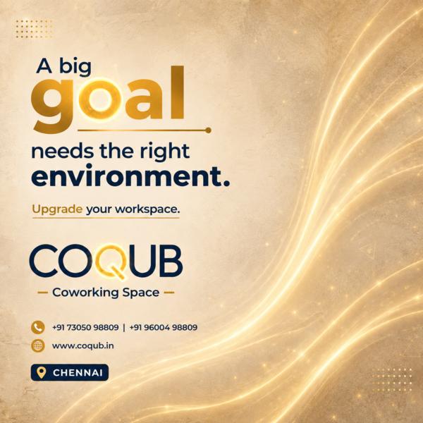 COQUB Coworking Space gives yo