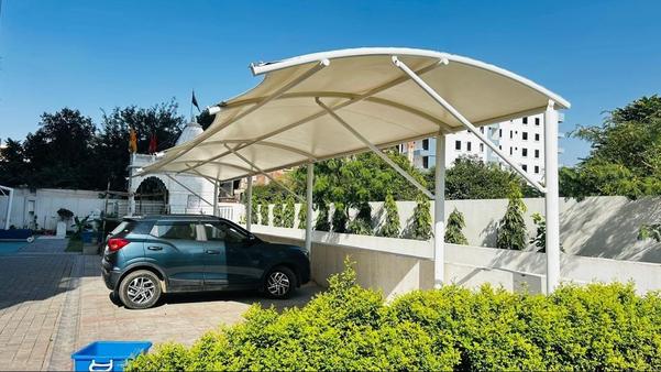 Tensile Car Parking Structure: