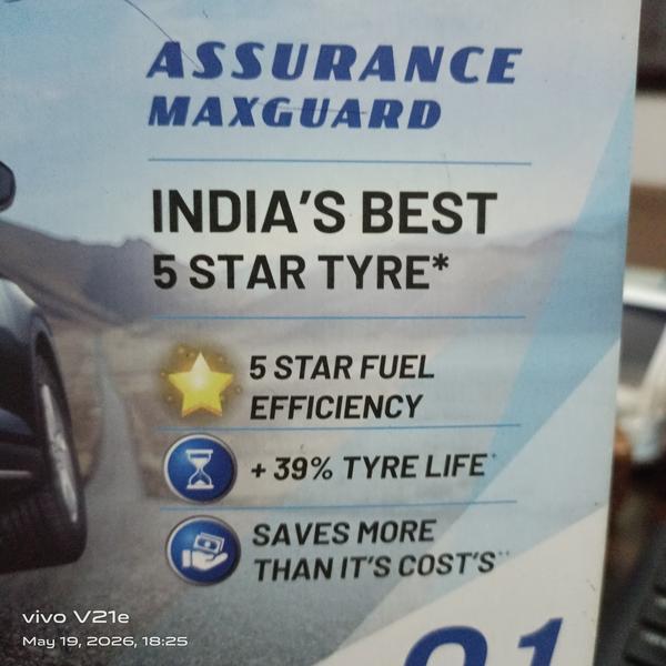 For your requirement of a 5 Star rating tyre, driv