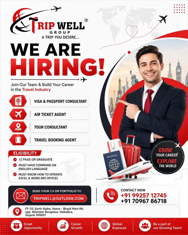✈️ WE ARE HIRING! 🌍
Join the
