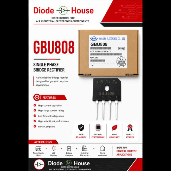 GBU808 Hornby Bridge Rect