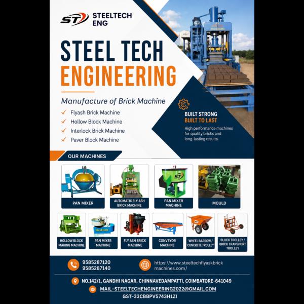 Steel Tech Engineering, based in Coimbatore, Tamil