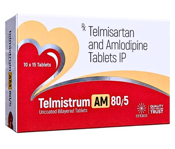 Telmisartan 80 mg And Amlodipine 5 mg Tablets for 