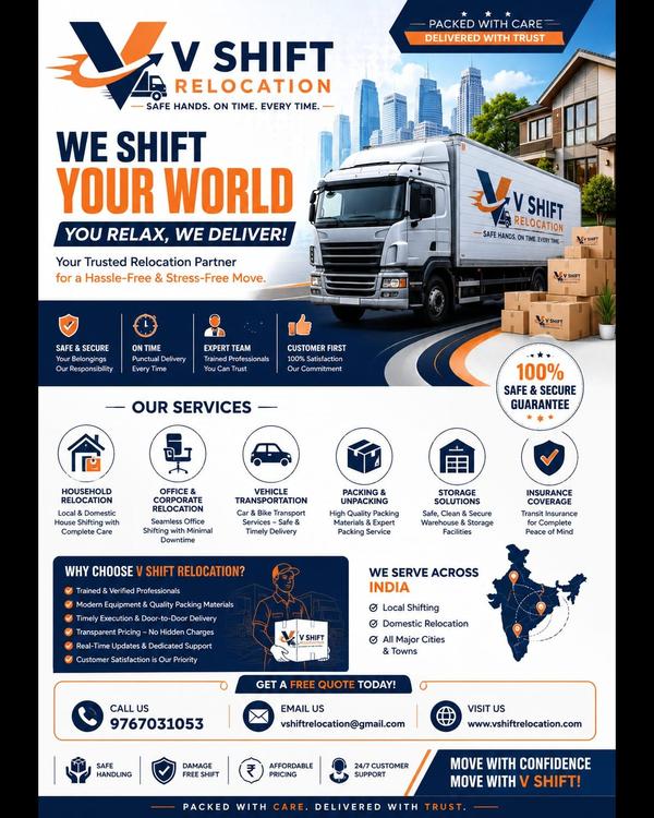 House Shifting Services in Can