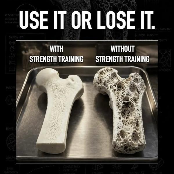 Strong bones. Strong body. Str