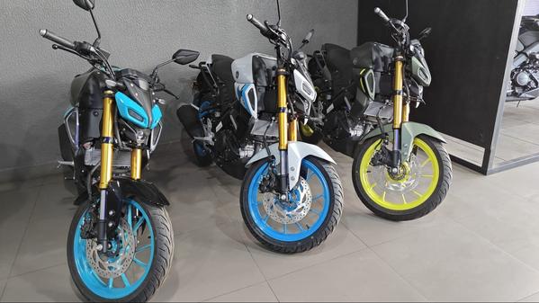 the Yamaha bike in Sankar Naga