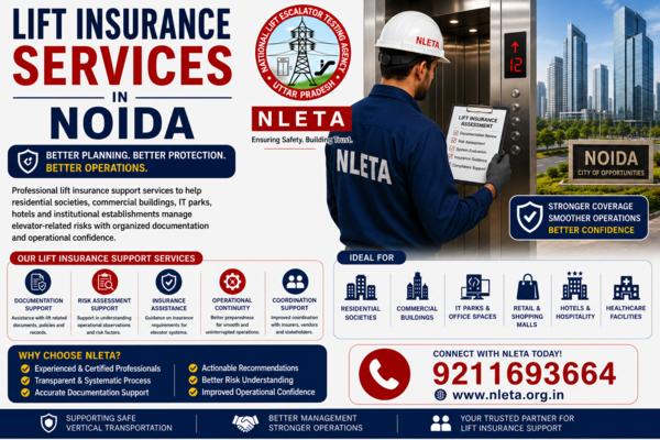 noida lift safety and insuranc