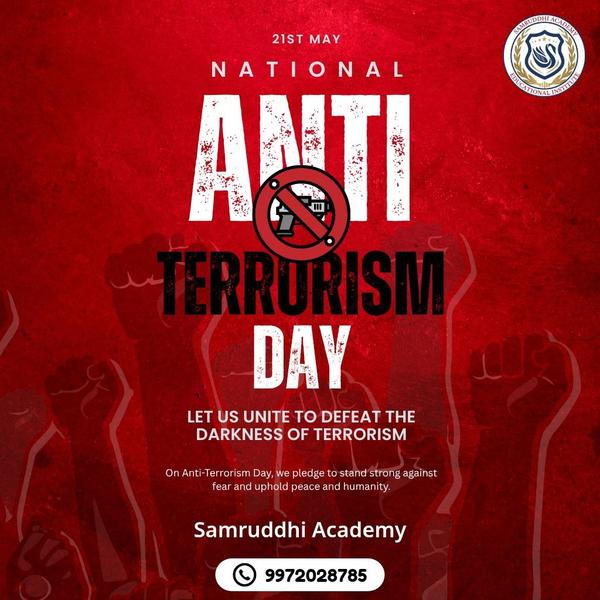 Anti-Terrorism Day remind