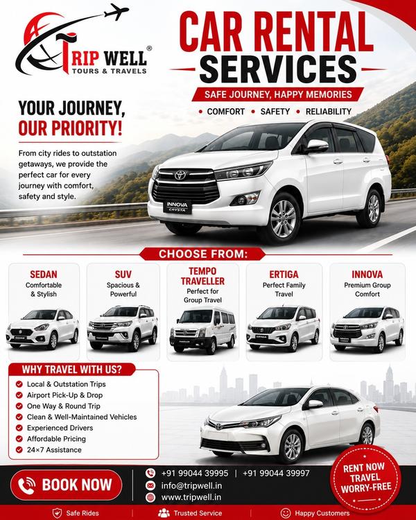 🚘 Travel in Comfort, Ride wit