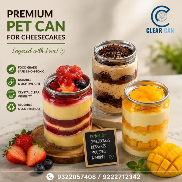 Pet Can MAnufacturer in Andheri Mumbai Clear Can P