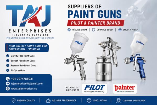 Professional Paint Spray Guns for Industrial & Aut