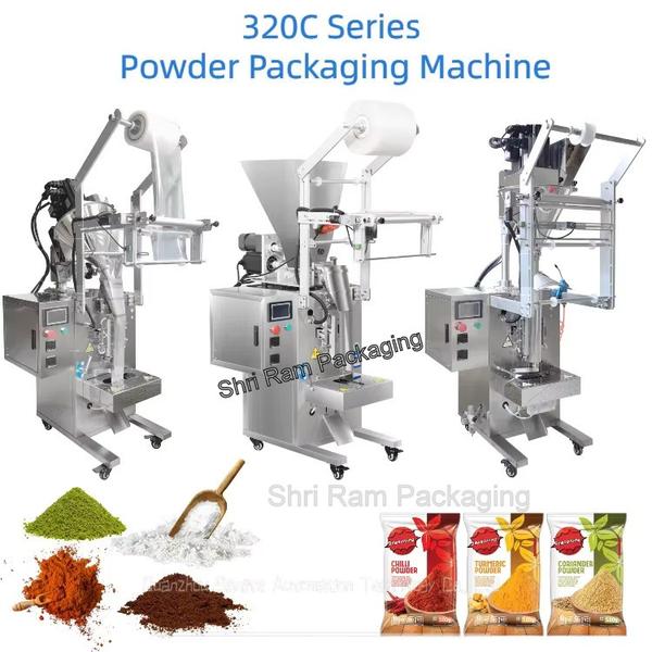 Pneumatic automatic auger powder pouch packing mac