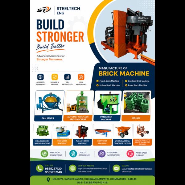  Machine Details – Steel Tech Engineering 1. Pan