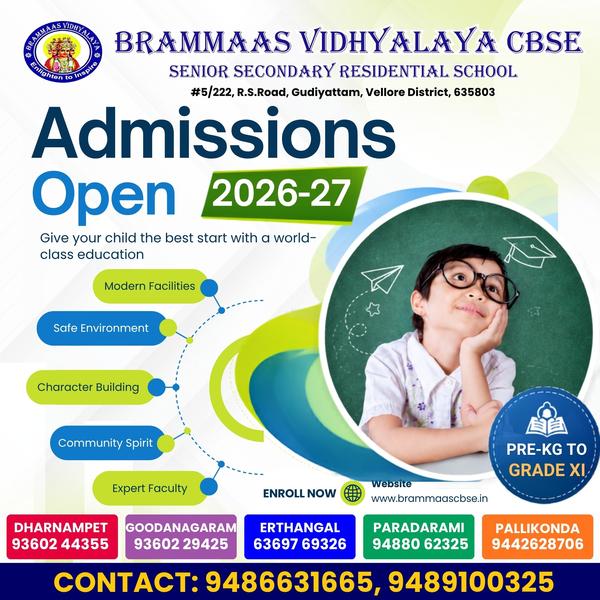 🎓 Admissions Open for KG