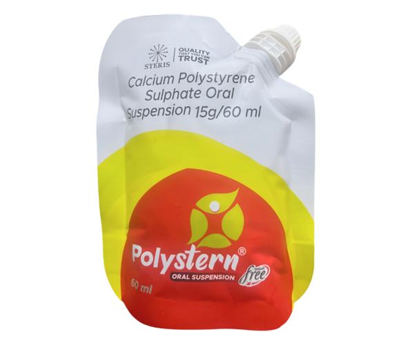 Calcium Polystyrene Sulfonate in hindi-बढ़े हुए पो