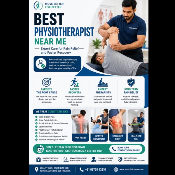 physiotherapy clinic near me f
