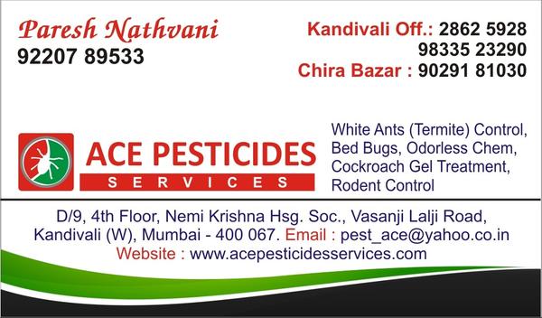 ACE PESTICIDES SERVICES- since