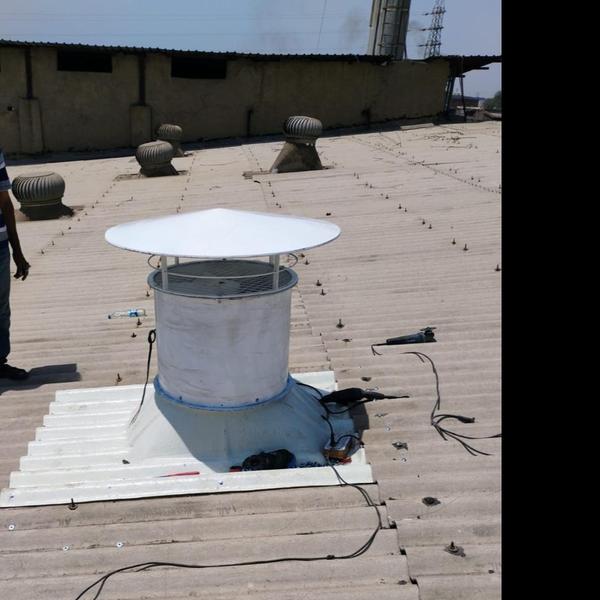 Motorized roof exhaust fans (also called power roo