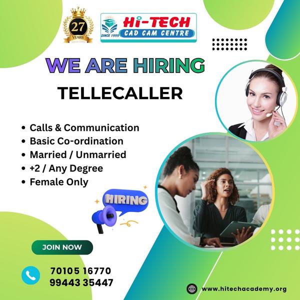 A Telecaller is responsib