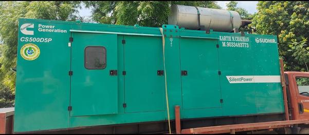 500 KVA GENERATOR ON HIRE. WE 