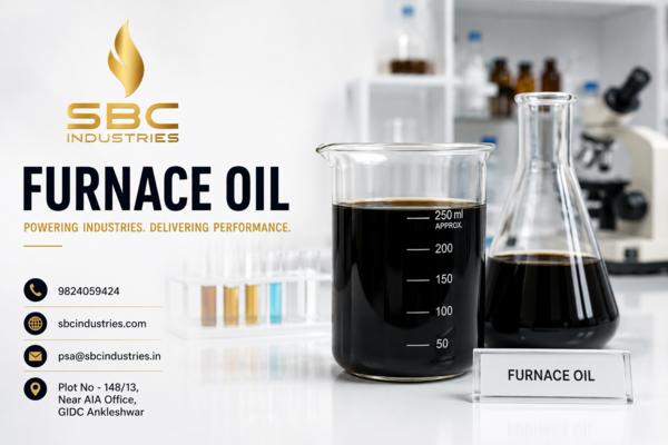 Furnace oil is a dark, vi